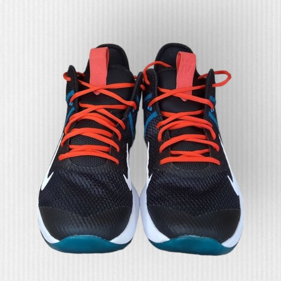 Nike Men's LeBron Witness 4 'Black Red Glass Blue' Size 12 Shoes/Sneakers BV7427 - Picture 5 of 12